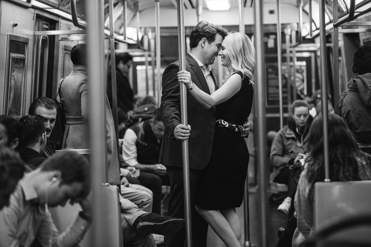NYC subway engagement